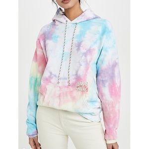DANNIJO Tie-Dye Hoodie in Pastel Colors